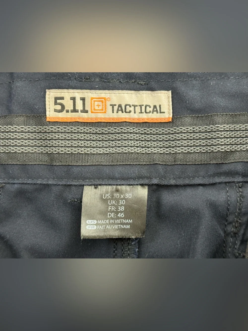 5.11 Tactical Men's Cargo Pants - Navy Blue, US Size 30x30